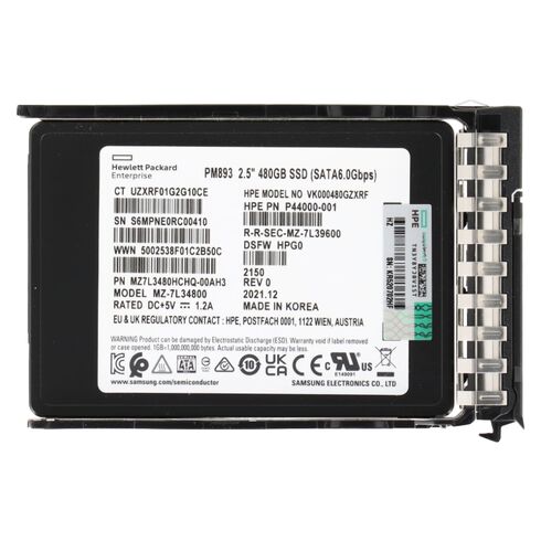MK000480GWTTH HPE 480GB SATA 6GBPS SSD