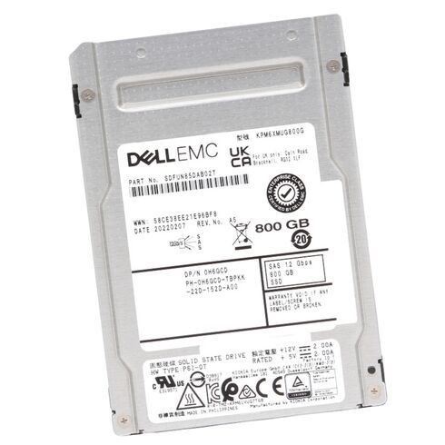 Dell 345-BBHX 800GB SAS 12GBPS Mixed Use SSD