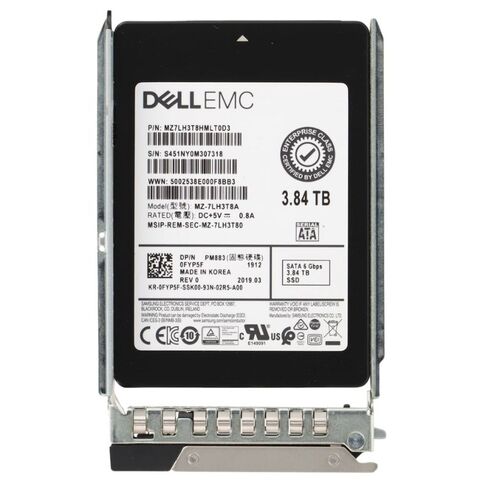 Dell FYP5F 3.84TB SATA Read Intensive SSD