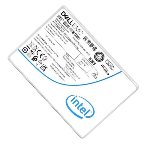 WNXPK Dell Gen4 NVMe 15.36TB U.2 SFF SSD