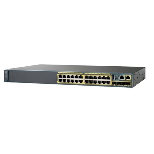 WS-C2960X-24PS-L Cisco 24 Ports Managed Switch