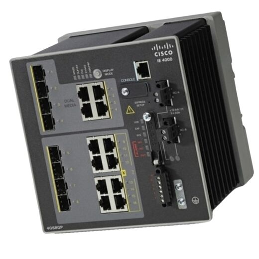 IE-4000-4GS8GP4G-E Cisco 16 Ports Switch