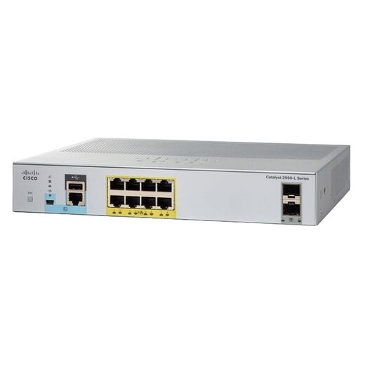 C1000-8FP-E-2G-L Cisco 8 Ports Ethernet Switch