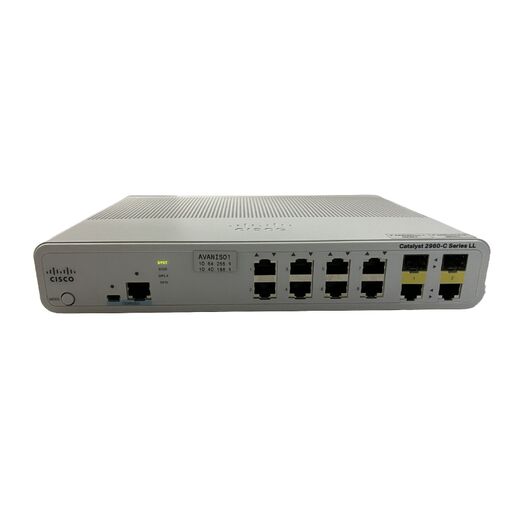 WS-C2960C-8TC-S Cisco 8 Ports Ethernet Switch