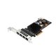 SIIG LB-GE0811-S1 4 Ports PCI-E Network Adapter