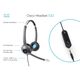 Cisco CP-HS-W-522-USB Dual Headset 522 With 3.5mm Connector