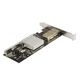 StarTech PEX40GQSFPI Fiber Optic Ethernet Card