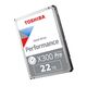 Toshiba HDWR62CXZSTB 22TB SATA-6GBPS HDD